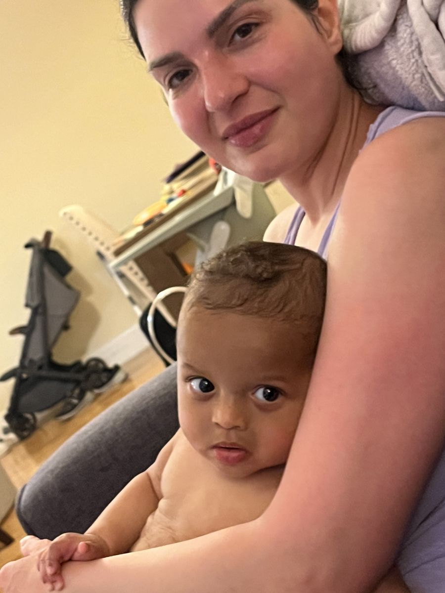 Mama & baby Amir